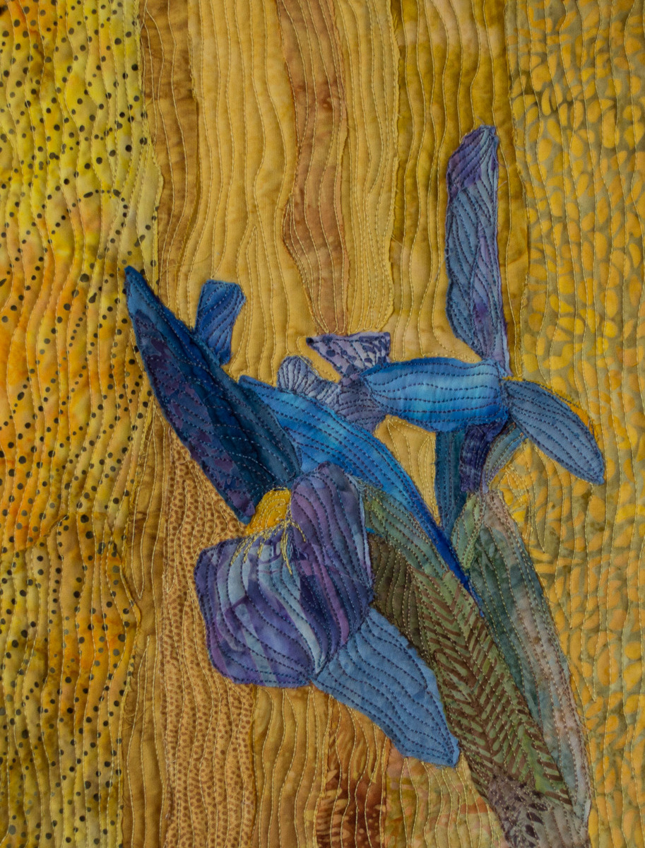 "Iris" 10"x13" Private Collection