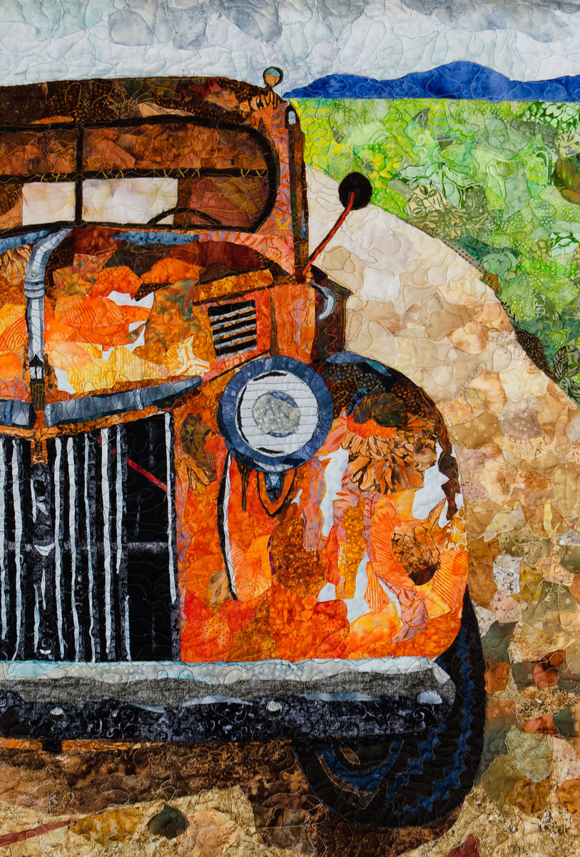 "Pauline's Ford" 34"x24"  Collection of the Artist