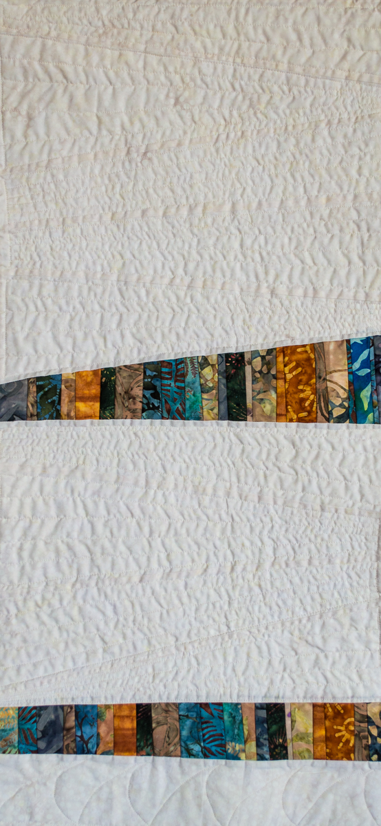 "Study in White" 16"x34" $125