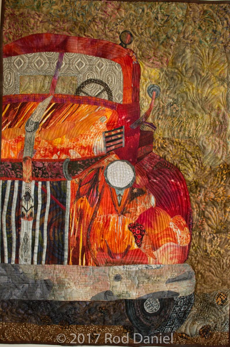 "A Ford for Pauline" 24" x 36"  Private Collection
