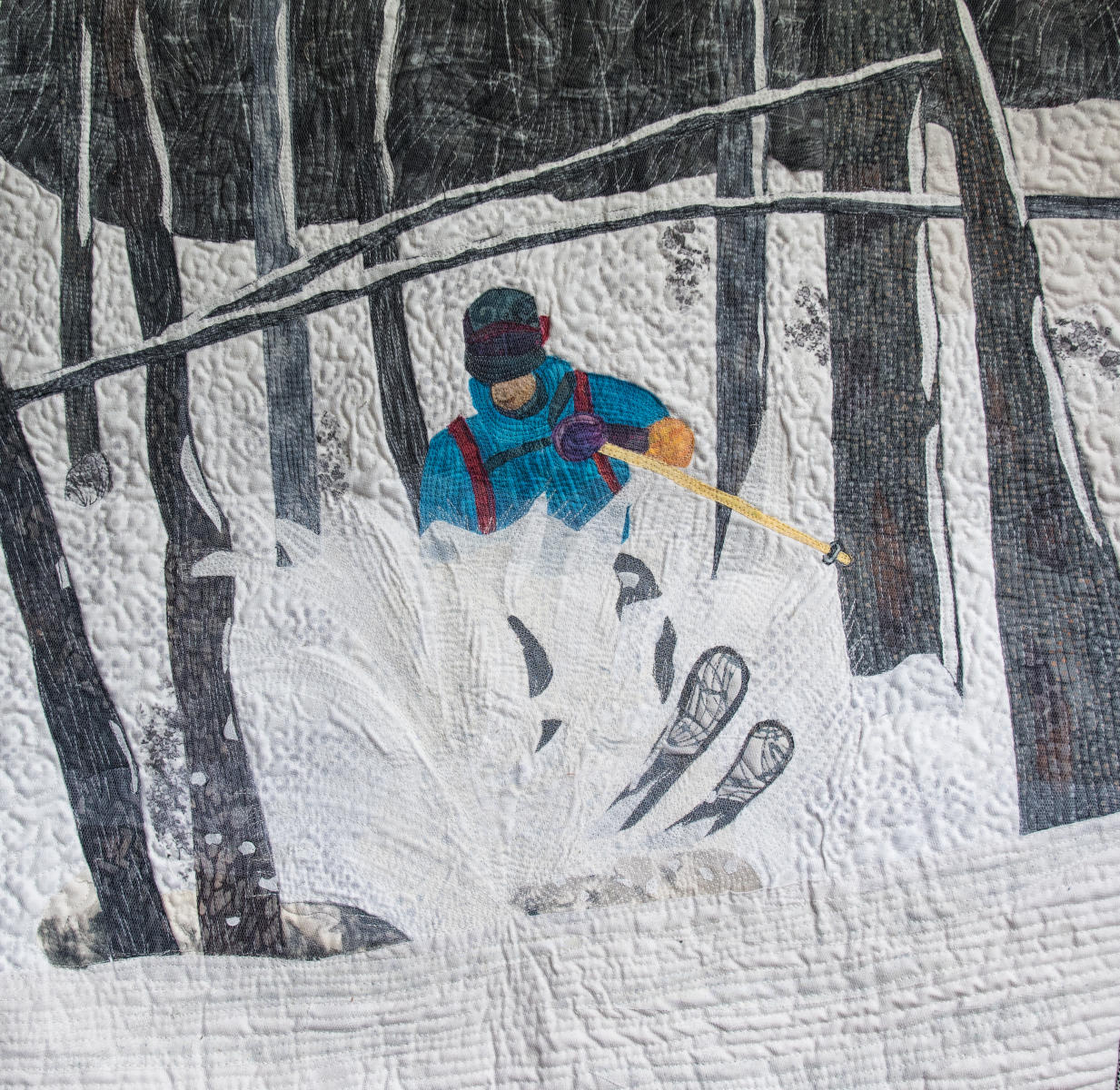 "Neve Polverosa"   24" x 24"  Private Collection