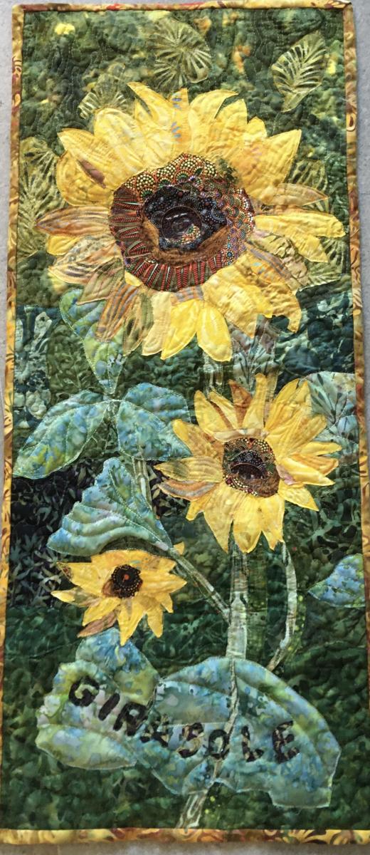 "Girasole"  12"x30"  Private collection.